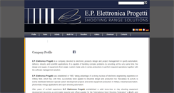 Desktop Screenshot of elettronicaprogetti.com